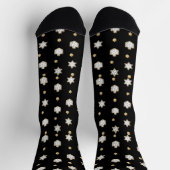 Chanukka-Zeit Socken (Oben)
