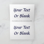 Chanukkah Brass Lion Menorah Feiertagskarte (Innenseite)