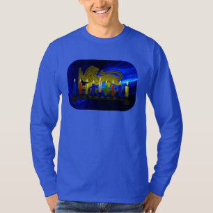 Chanukkah Brass Lion Menorah T-Shirt