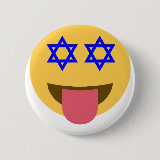 chanukkah hanukkka emoji button (Vorderseite)