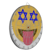 chanukkah hanukkka emoji dartscheibe (Vorderseite Links)