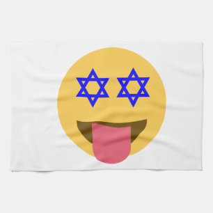 chanukkah hanukkka emoji handtuch