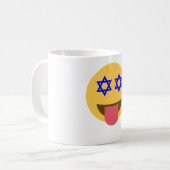 chanukkah hanukkka emoji kaffeetasse (Vorderseite Links)