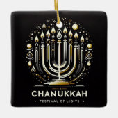 Chanukkah Keramik Ornament (Vorderseite)