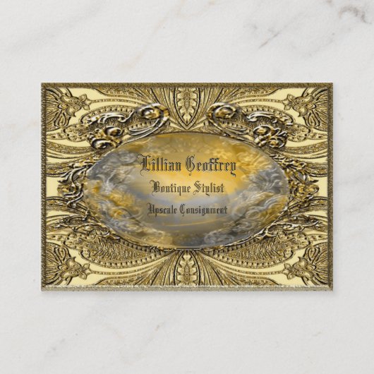 Chanvire Blaise Visitenkarte (Vorderseite)