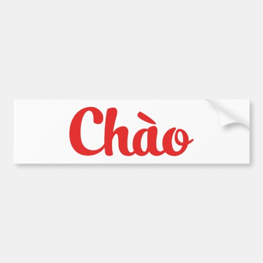 Chào / Hello ~ Vietnam / Vietnamese / Tiet ng Vivi Autoaufkleber (Vorne)