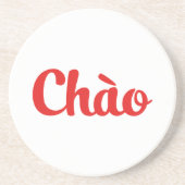 Chào / Hello ~ Vietnam / Vietnamese / Tiet ng Vivi Getränkeuntersetzer (Vorne)