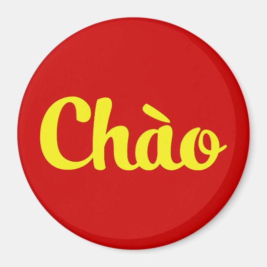 Chào / Hello ~ Vietnam / Vietnamese / Tiet ng Vivi Magnet (Vorne)
