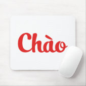 Chào / Hello ~ Vietnam / Vietnamese / Tiet ng Vivi Mousepad (Mit Mouse)