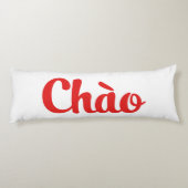 Chào / Hello ~ Vietnam / Vietnamese / Tiet ng Vivi Seitenschläferkissen (Rückseite)