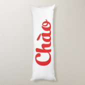 Chào / Hello ~ Vietnam / Vietnamese / Tiet ng Vivi Seitenschläferkissen (Rückseite (Vertikal))