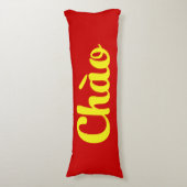 Chào / Hello ~ Vietnam / Vietnamese / Tiet ng Vivi Seitenschläferkissen (Vorderseite Vertikal)