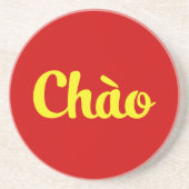 Chào / Hello ~ Vietnam / Vietnamese / Tiet ng Vivi Untersetzer (Vorne)