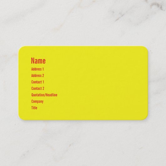 Chào / Hello ~ Vietnam / Vietnamese / Tiet ng Vivi Visitenkarte (Vorderseite)