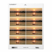 Chao Phraya Fluss Sunset ... Ayutthaya, Thailand (Vorne)