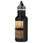 Chao Phraya Fluss Sunset ... Ayutthaya, Thailand Edelstahlflasche (Rechts)