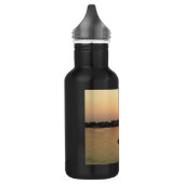 Chao Phraya Fluss Sunset ... Ayutthaya, Thailand Edelstahlflasche (Links)