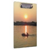 Chao Phraya Fluss Sunset ... Ayutthaya, Thailand Klemmbrett (Rechts)