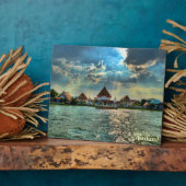 Chao Phraya River, Thailand Fotoplatte (Seite)