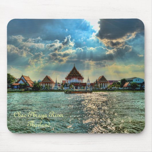 Chao Phraya River, Thailand Mousepad (Vorne)