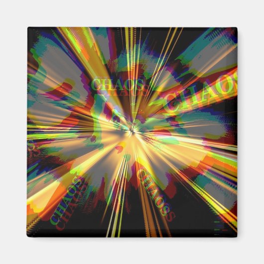 Chaos Abstraction Magnet (Vorne)