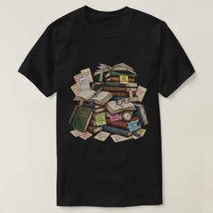 Chaos-Academia-Bücher & Notizen T-Shirt