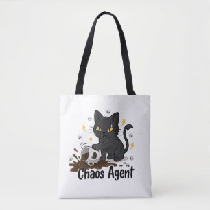 Chaos-Agent Schwarze Katze Tasche