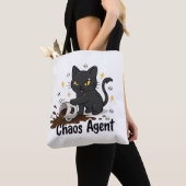 Chaos-Agent Schwarze Katze Tasche (Von Nahem)