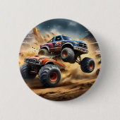 Chaos auf Rädern: Monster Truck Smash Derby, Button (Vorderseite)