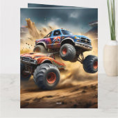 Chaos auf Rädern: Monster Truck Smash Derby Karte (Rückseite)