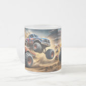 Chaos auf Rädern: Monster Truck Smash Derby, Mattglastasse (Vorderseite Links)