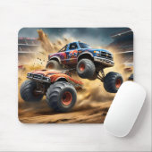 Chaos auf Rädern: Monster Truck Smash Derby, Mousepad (Mit Mouse)