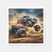 Chaos auf Rädern: Monster Truck Smash Derby, Serviette (Vorderseite)