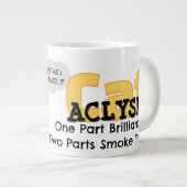 Chaos Cat 20oz Mug – Alysm: One Part Brilliance Jumbo-Tasse (Vorderseite Rechts)