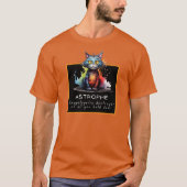 Chaos Cat Tee – Astrophe: Unapologetic Destroyer (Vorderseite)