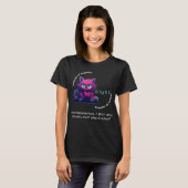 Chaos Cat Tee – CatAlyst: Deine Panik ist Manna (Vorne ganz)