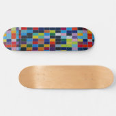 Chaos Color Jam Space Tectonic Deck Skateboard (Horizontal)