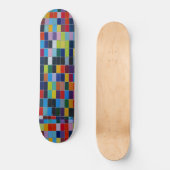 Chaos Color Jam Space Tectonic Deck Skateboard (Vorderseite)