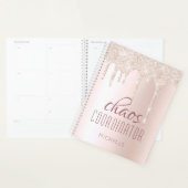 Chaos Coordinator Chic Girly Glitzer Personalisier Planer (Anzeige)