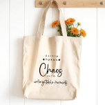 Chaos Coordinator Event Planner Tragetasche<br><div class="desc">Bleibe mühelos inmitten des herrlichen Chaos mit unserem Chaos Koordinator Event Planner Tote Bag. Diese elegante Tasche ist in Schwarz und Weiß gestaltet und eignet sich hervorragend für Hochzeitsplaner und -koordinatoren. Sie verbindet Funktionalität mit einer Touch Spaß. Lass deinem inneren Chaos-Koordinator mit diesem unverzichtbaren Accessoire, das mit eleganter Kalligraphie für...</div>