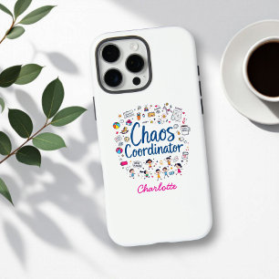 Chaos Coordinator Funny Personalisiert Mother Day iPhone 16 Pro Max Hülle