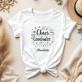 Chaos Coordinator Funny Personalisiert Mother Day T-Shirt