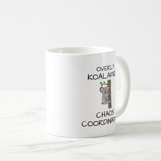 Chaos Coordinator für Hochzeitsplanung Geschenk Kaffeetasse (VorderseiteRechts)