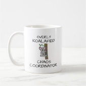 Chaos Coordinator für Hochzeitsplanung Geschenk Kaffeetasse (Links)