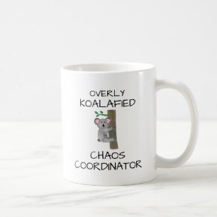 Chaos Coordinator für Hochzeitsplanung Geschenk Kaffeetasse