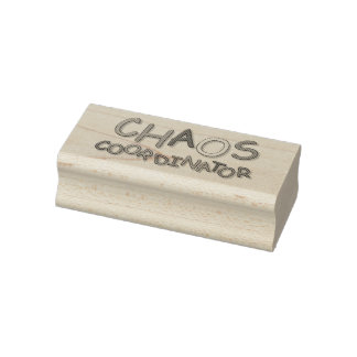 Chaos Coordinator Gummistempel