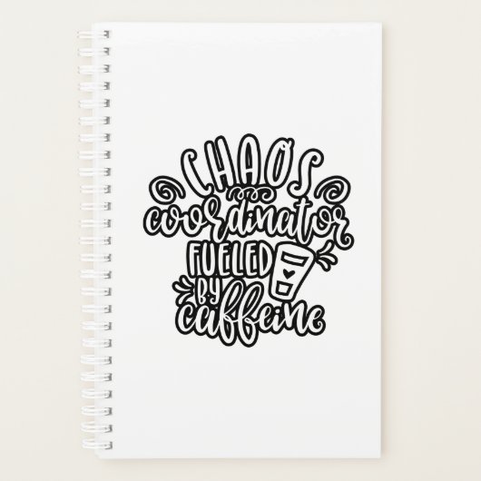 Chaos Coordinator Kaffeetrinker Planer (Vorderseite)