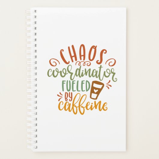 Chaos Coordinator Kaffeezuordnung Planer (Vorderseite)