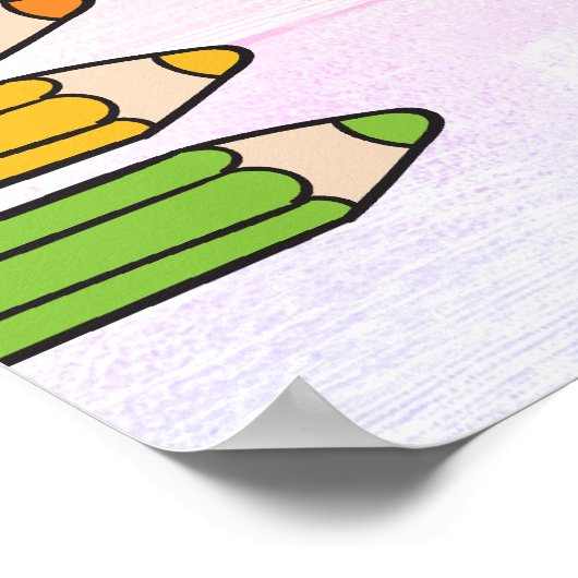 Chaos Coordinator Lehrer Poster (Ecke)