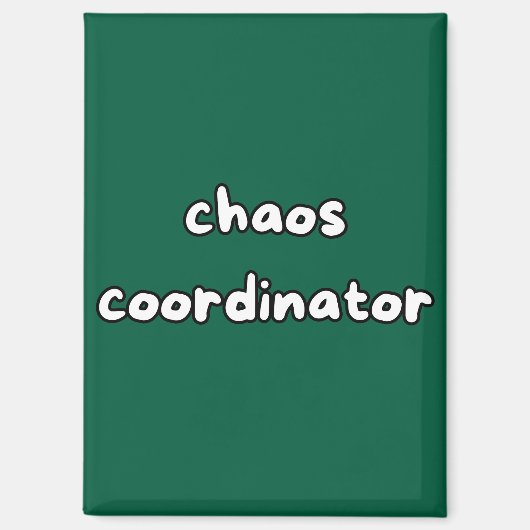 chaos coordinator magnet (Vorderseite)